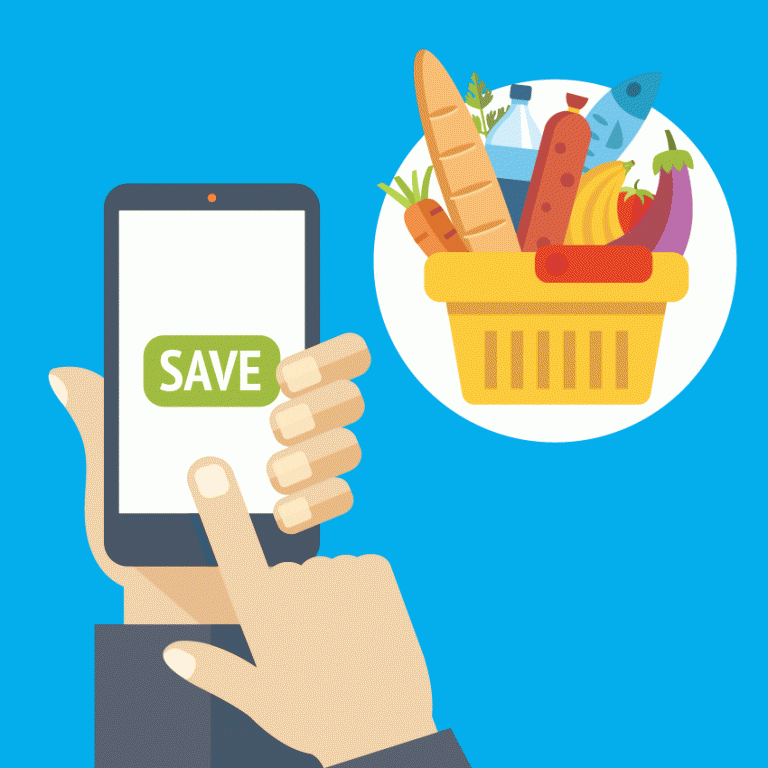 Save Money Grocery On Phone