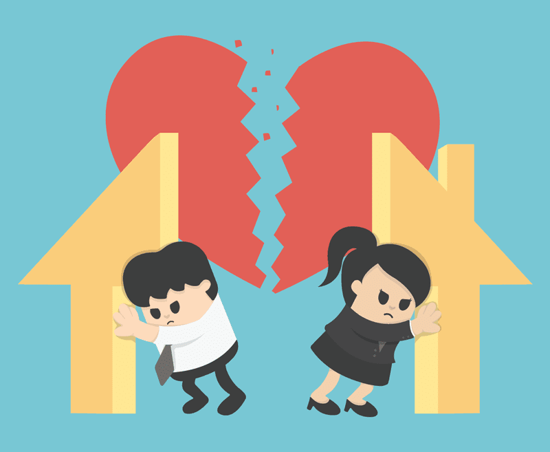 Debt Divided in a Divorce
