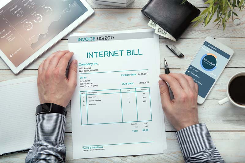 Comparing Internet Bill Looking To Save Money