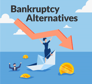 Illustration of Bankruptcy Alternatives